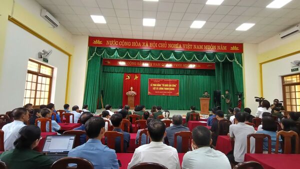 LỄ TRAO BẰNG “TỔ QUỐC GHI CÔNG” CHO THÂN NHÂN LIỆT SĨ LƯƠNG THANH KHANG