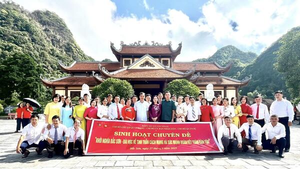 SINH HOẠT CHUYÊN ĐỀ KỶ NIỆM 85 NGÀY KHỞI NGHĨA BẮC SƠN (27/9/1940 – 27/9/2025)