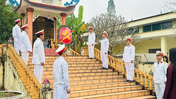 XÃ VÂN NHAM TỔ CHỨC LỄ DÂNG HƯƠNG NHÀ BIA GHI TÊN LIỆT SĨ NHÂN DỊP TẾT NGUYÊN ĐÁN BÍNH NGỌ 2026