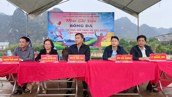 Bế mạc Giải bóng đá trong khuôn khổ Đại hội Thể dục Thể thao xã  Vân Nham năm 2026